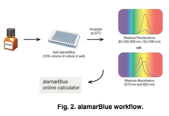 alamarBlue的工作流程